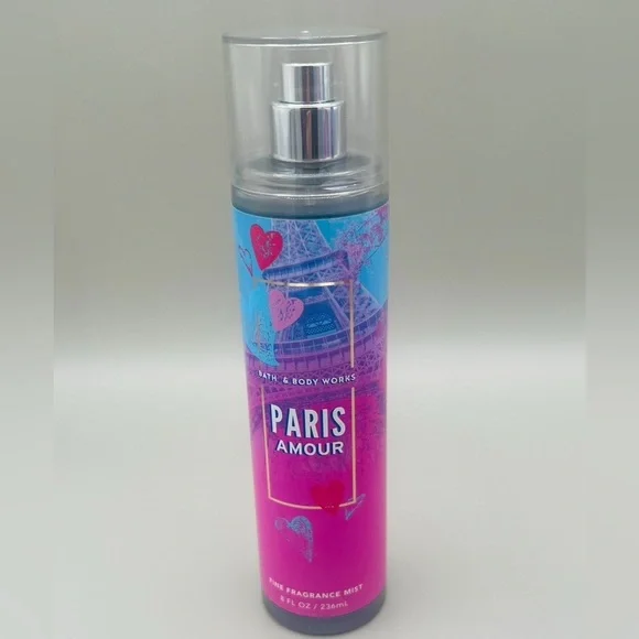 Bath & Body Works PARIS AMOUR 2 Pc Set Fine Fragrance & Body Cream NEW - Picture 4 of 6